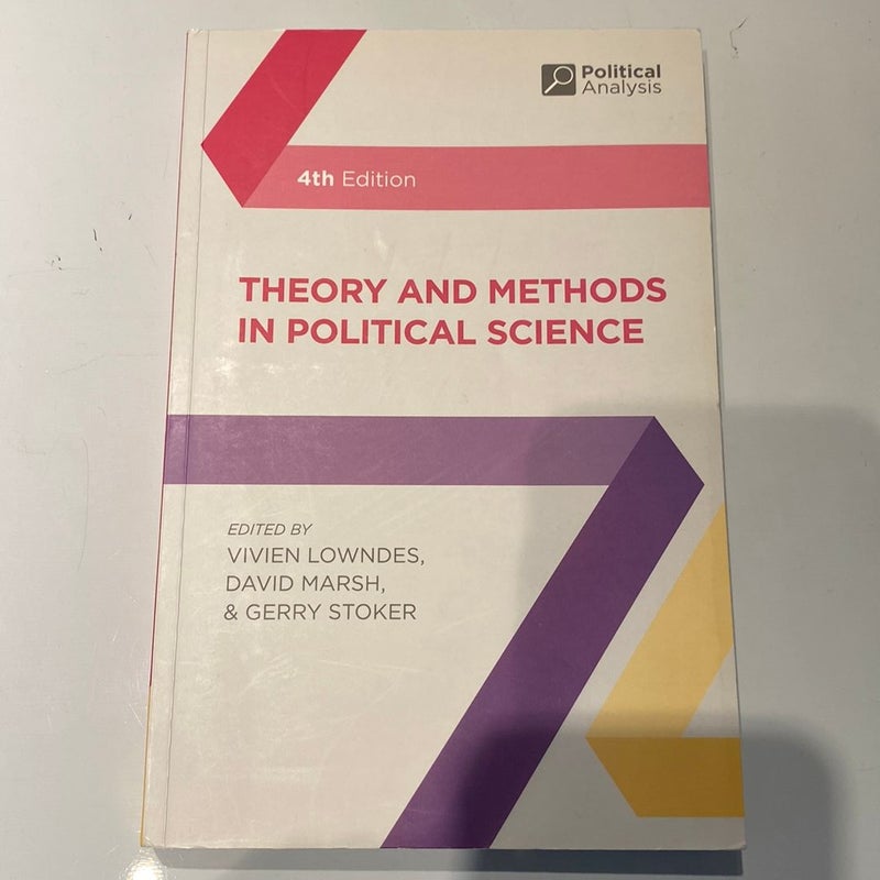 Theory and Methods in Political Science