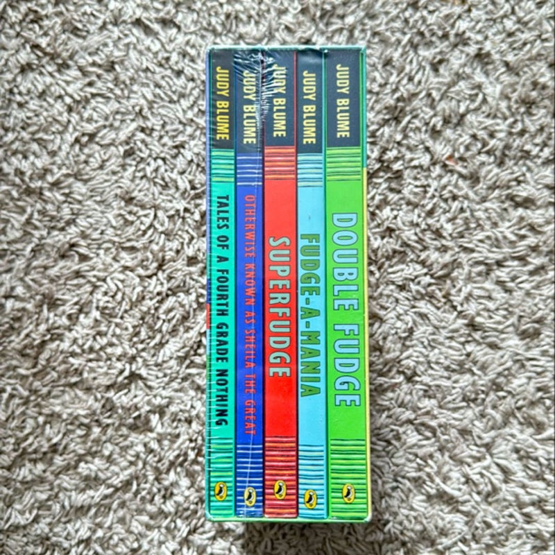 Judy Blume's Fudge Box Set