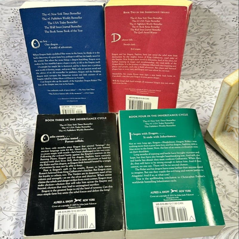 The Inheritance Cycle 4 Paperback Bundle