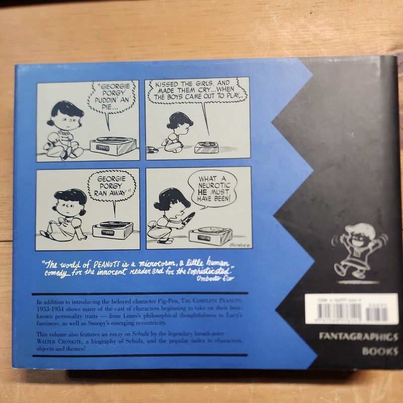 The Complete Peanuts 1953 to 1954