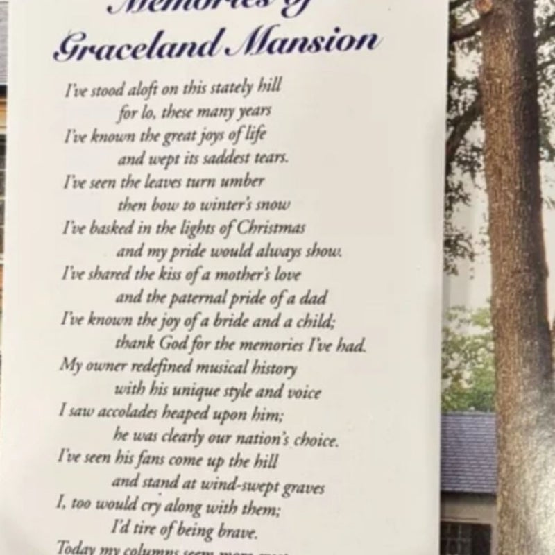 Elvis Presley's Graceland The Offical Guidebook Updated Expanded 2nd Edition