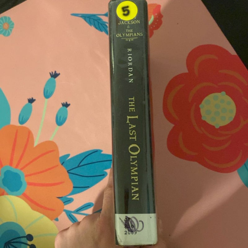 Percy Jackson and the Olympians, Book Five the Last Olympian (Percy Jackson and the Olympians, Book Five)