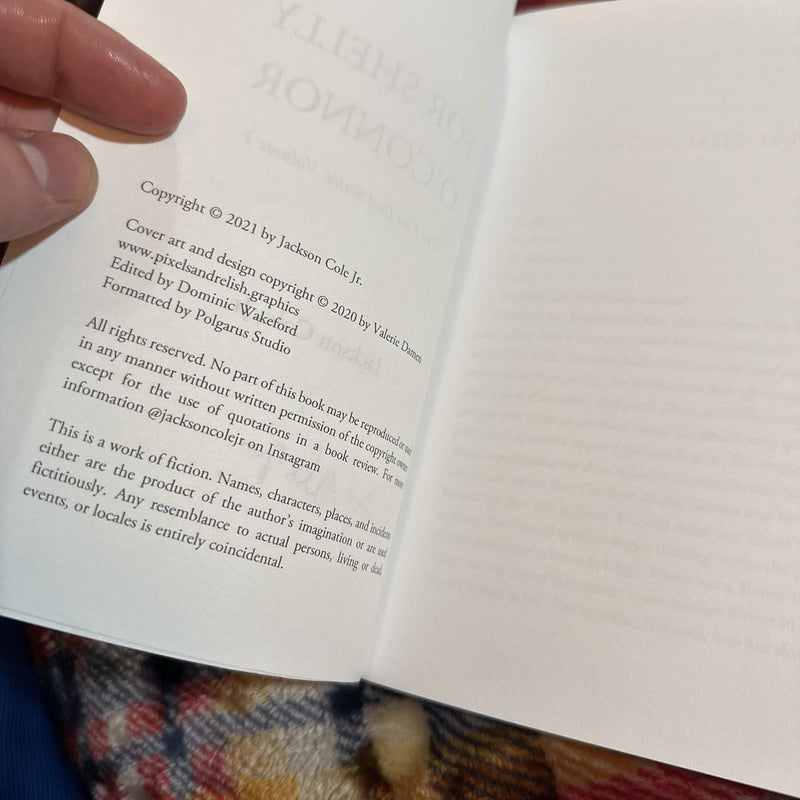 (Signed Indie Copy) For Shelly O’Connor