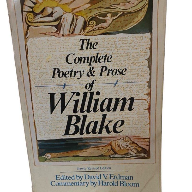 The Complete Poetry and Prose of William Blake