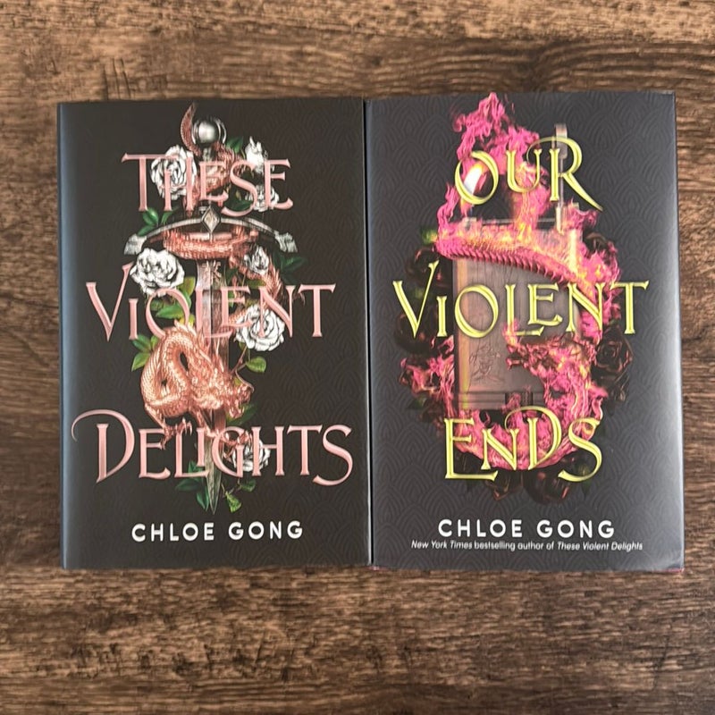Fairyloot Exclusive Special Edition of These Violent Delights & Our Violent Ends