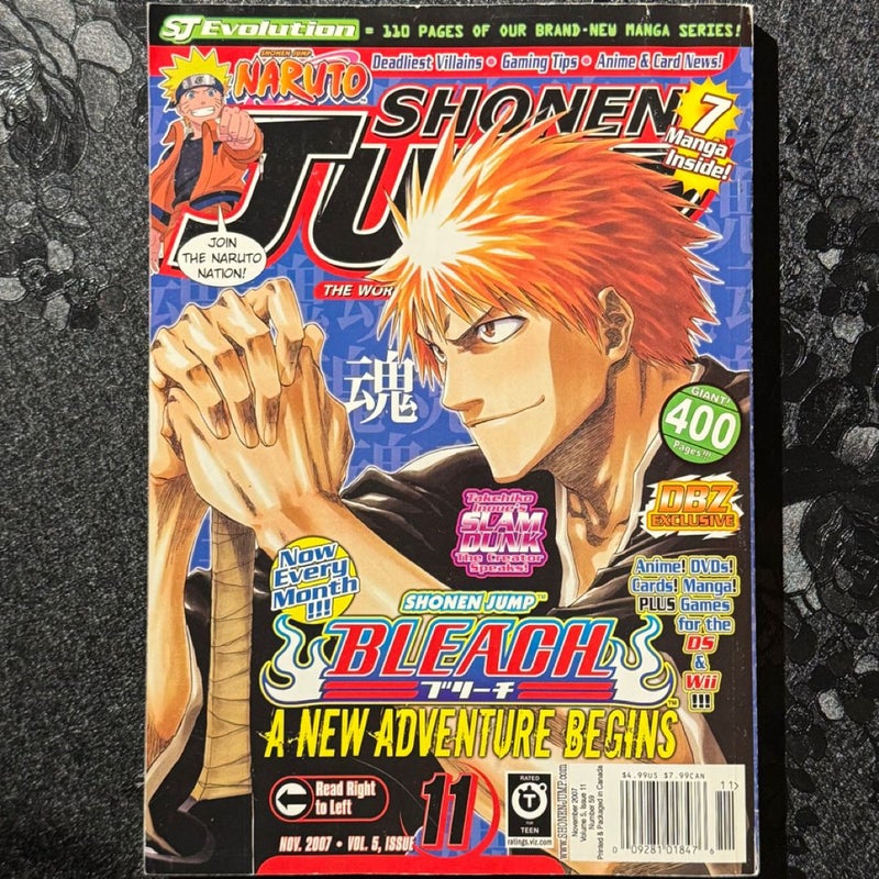 Shonen Jump Volume 5 Issue 11 Number 58 November 2007