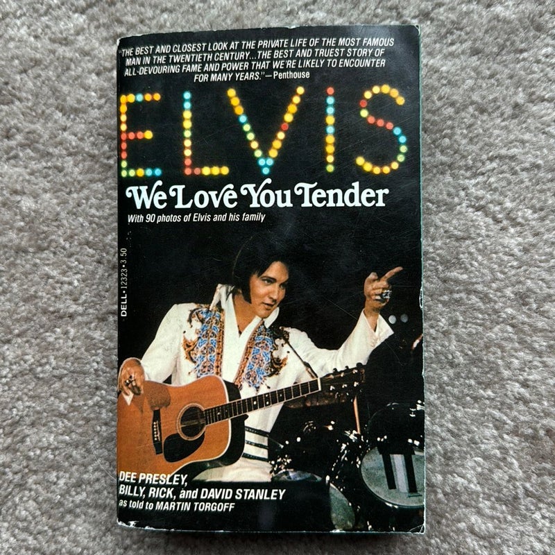 Elvis, We Love You Tender (First Edition)