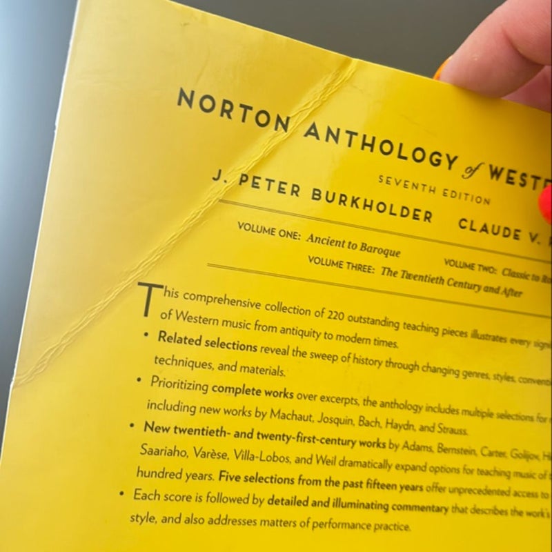 The Norton Anthology of Western Music, Volume 2