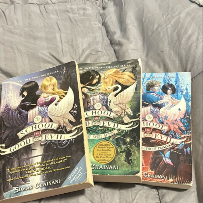 The School for Good and Evil (first three books)