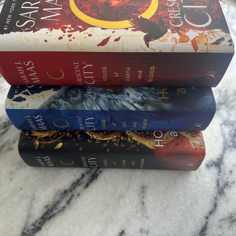 Crescent City Hardcover Trilogy 