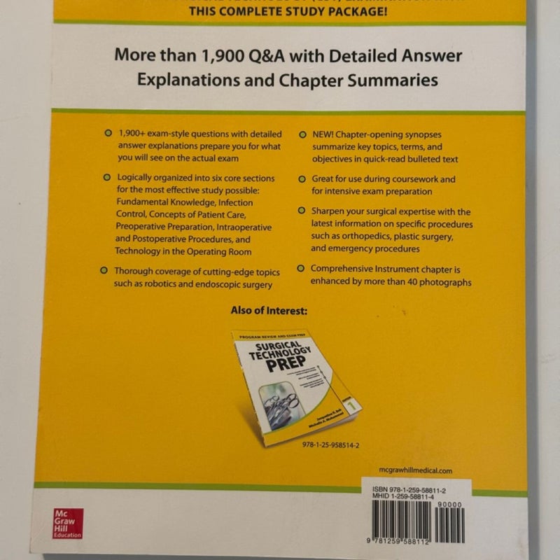 LANGE Q&a Surgical Technology Examination, Seventh Edition