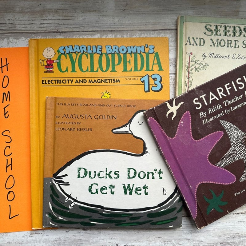 BUNDLE: Vintage Science Books 