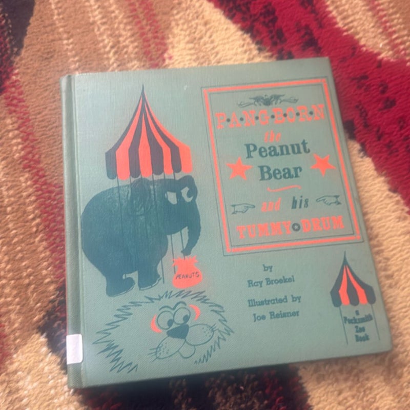 PANGBORN The Peanut Bear and his Tummy Drum 