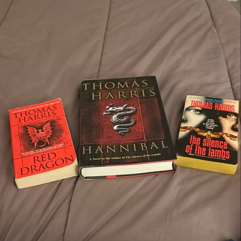 Red Dragon, The Silence of the Lambs, and Hannibal