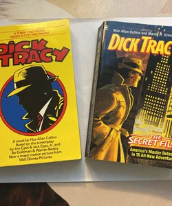 Two Dick Tracy Books: Dick Tracy and Dick Tracy and the Secret Files