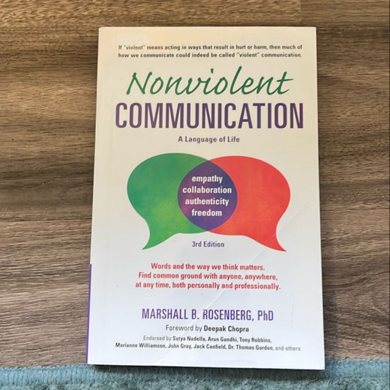 Nonviolent Communication: a Language of Life