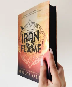 First Edition, sprayed edges, Iron Flame