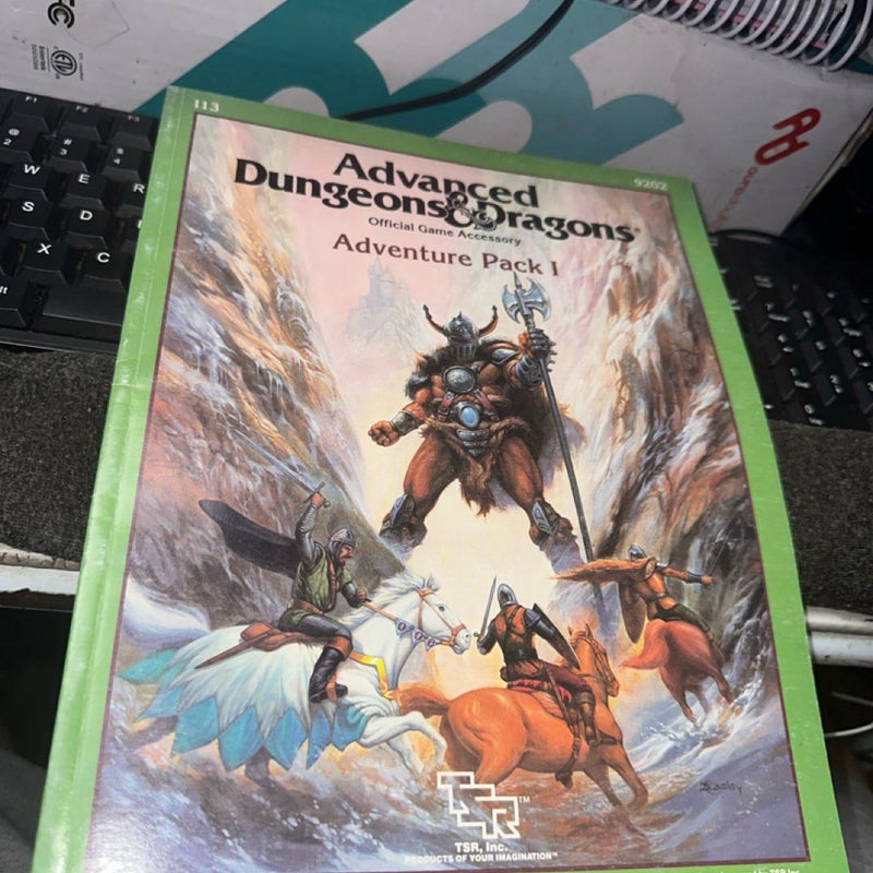 Advanced dungeons and dragons adventure pack 1