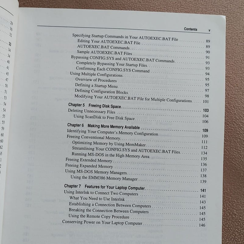 Microsoft MS-DOS 6.22 Operating System User's Guide