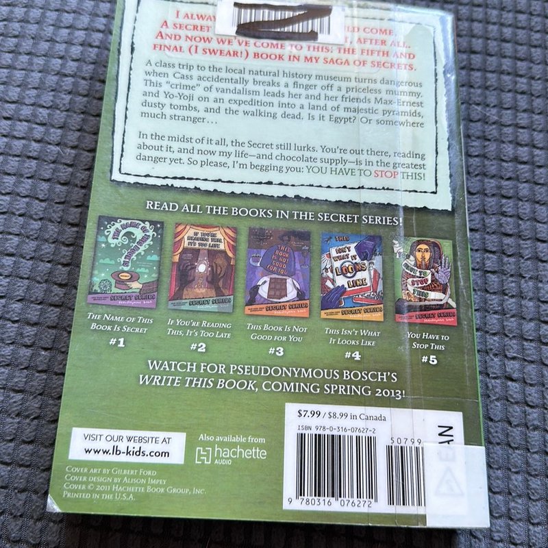 You Have to Stop This