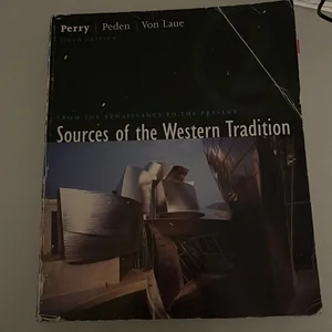 Sources of the Western Tradition