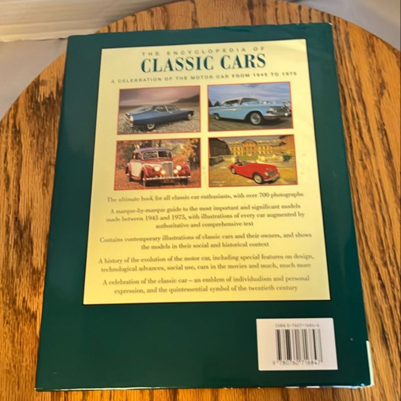 The encyclopedia of classic cars, Barnes & Noble‘s exclusive