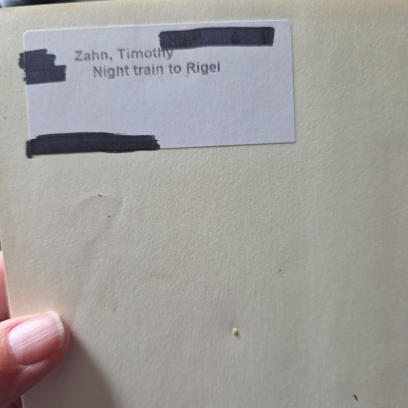 Night Train to Rigel by Timothy Zahn