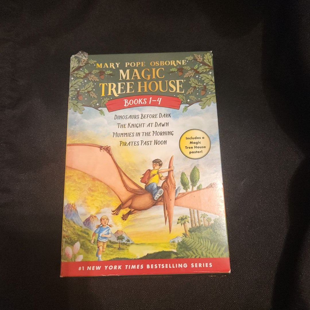 Magic Tree House Books 1-4 Boxed Set