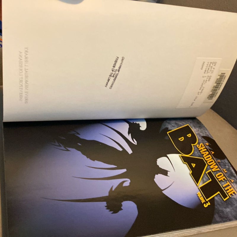 Batman Shadow of the Bat Vol 3