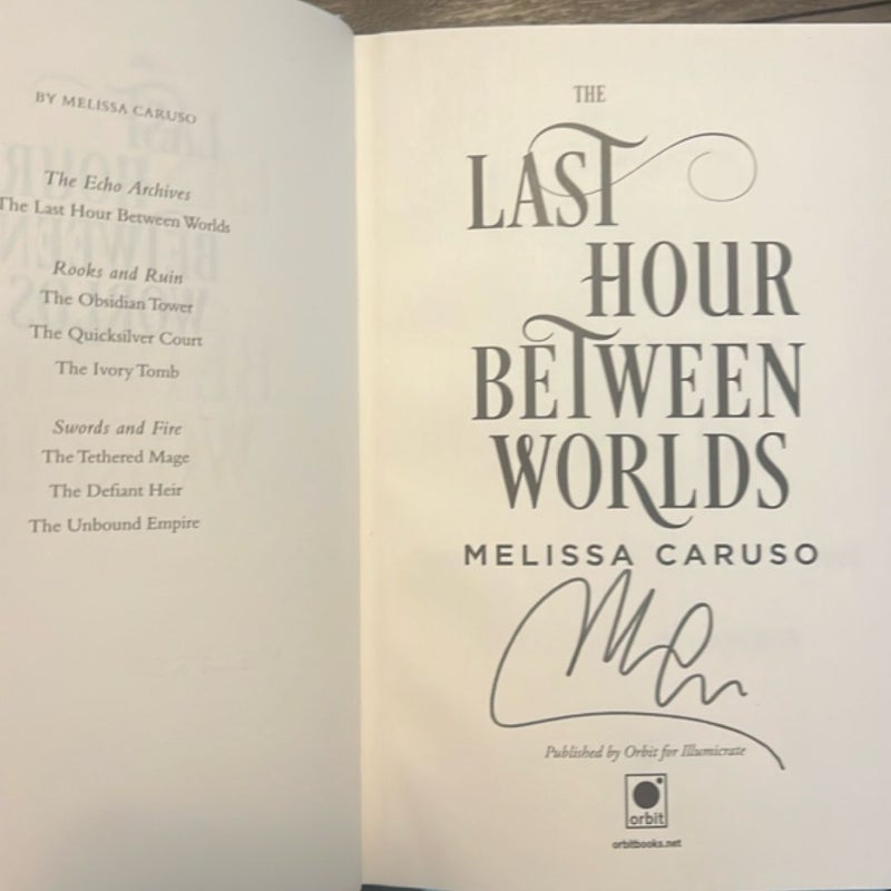 The Last Hour Beween Worlds