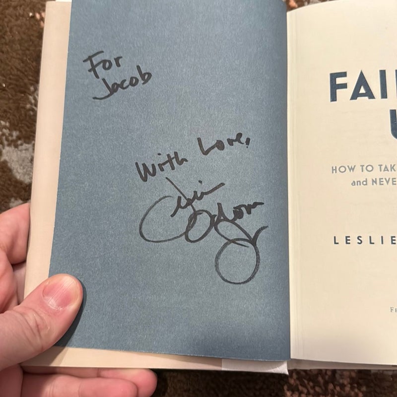 Failing Up - SIGNED & PERSONALIZED 
