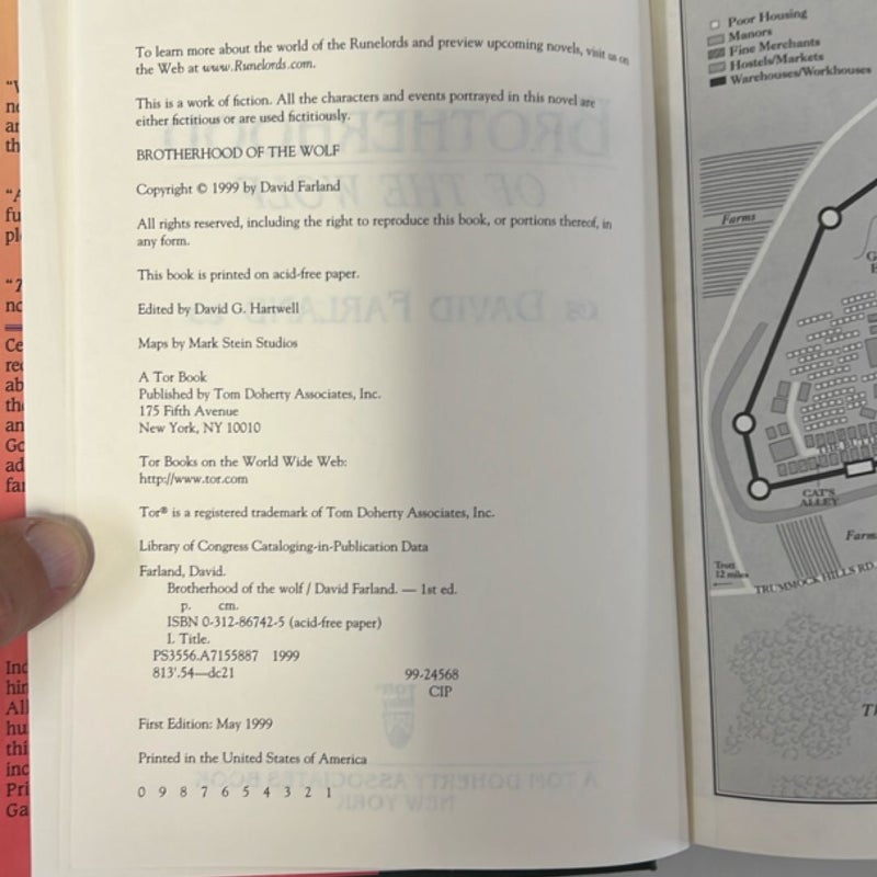 Brotherhood of the Wolf (First Edition)