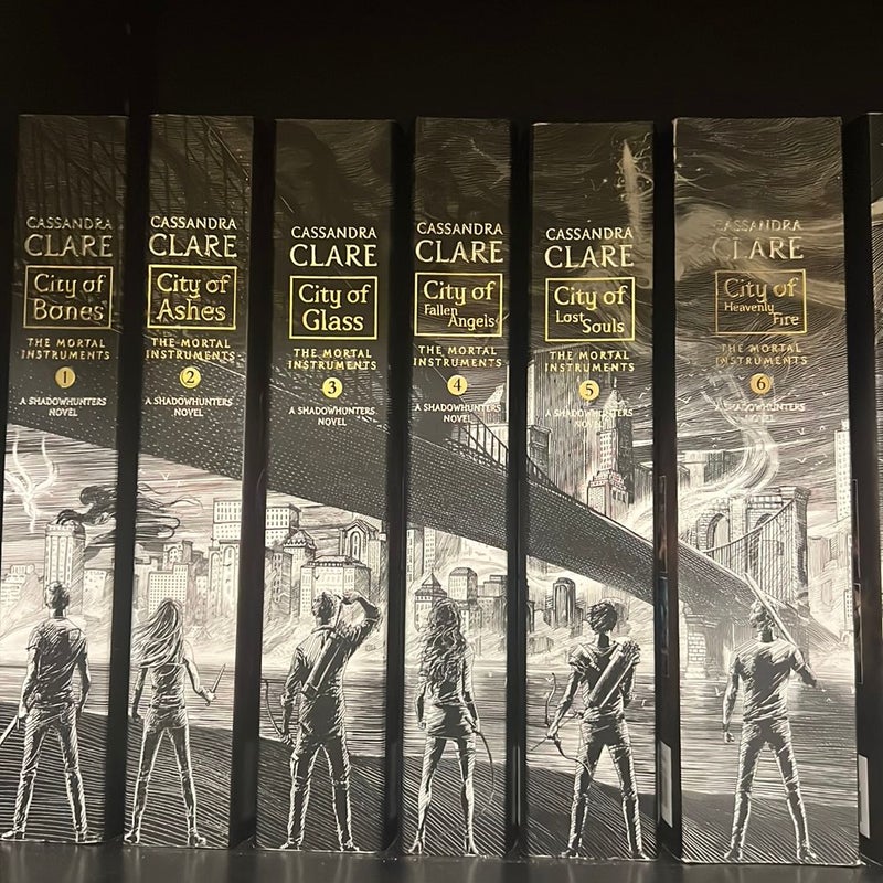 City of Bones full set mortal instruments  6 books