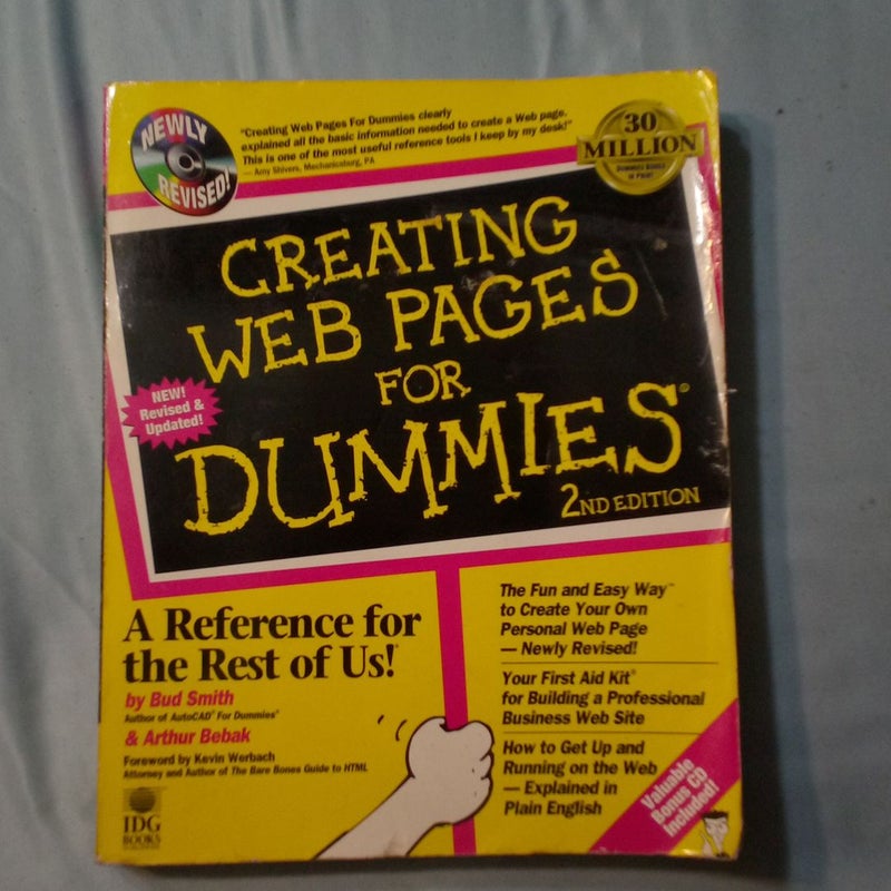 Creating Web Pages for Dummies