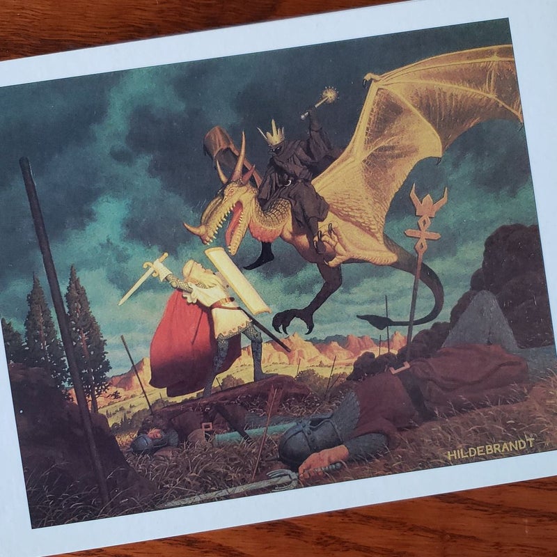 Tolkien Magnet Postcard Book
