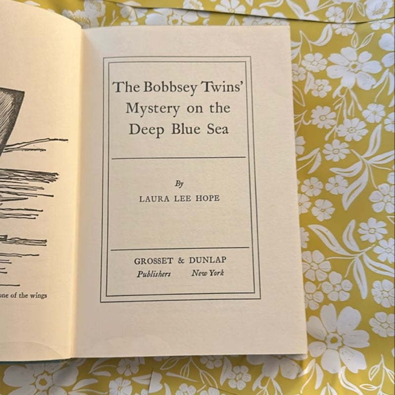 The Bobbsey Twins’ Mystery On The Deep Blue Sea