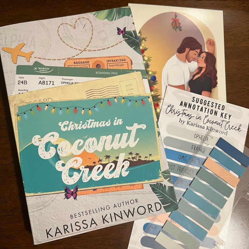 Christmas in Coconut Creek Probably Smut signed edition