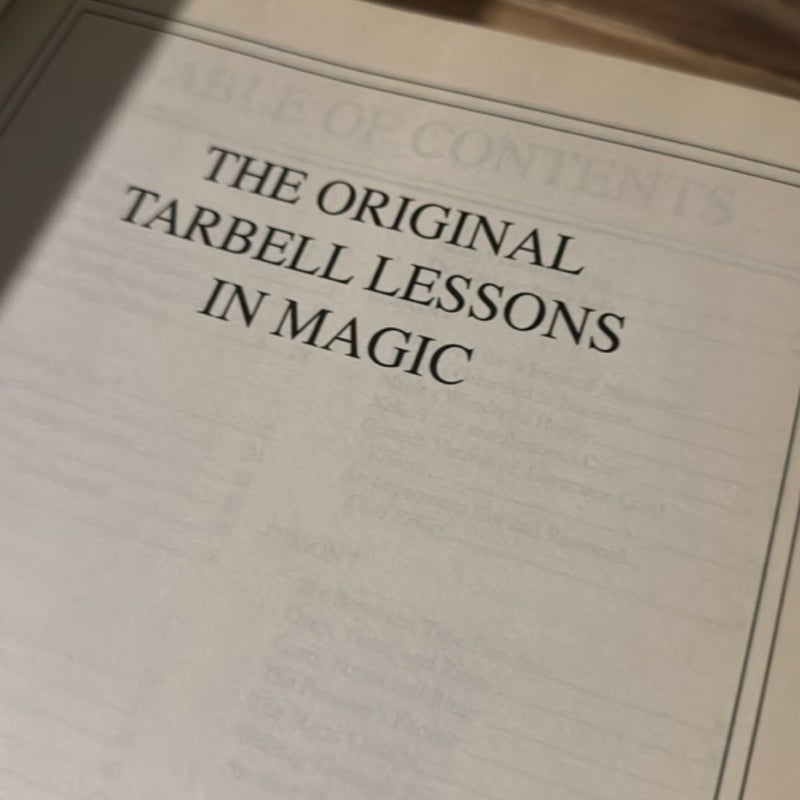 Tarbell Lessons in Magic