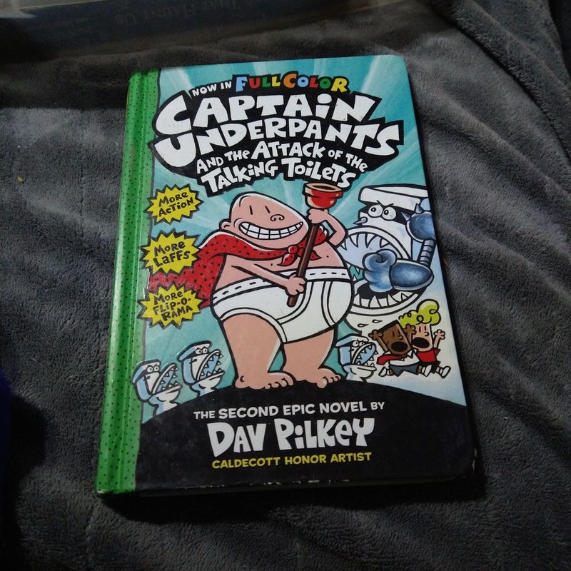 Captain Underpants and the Attack of the Talking Toilets to