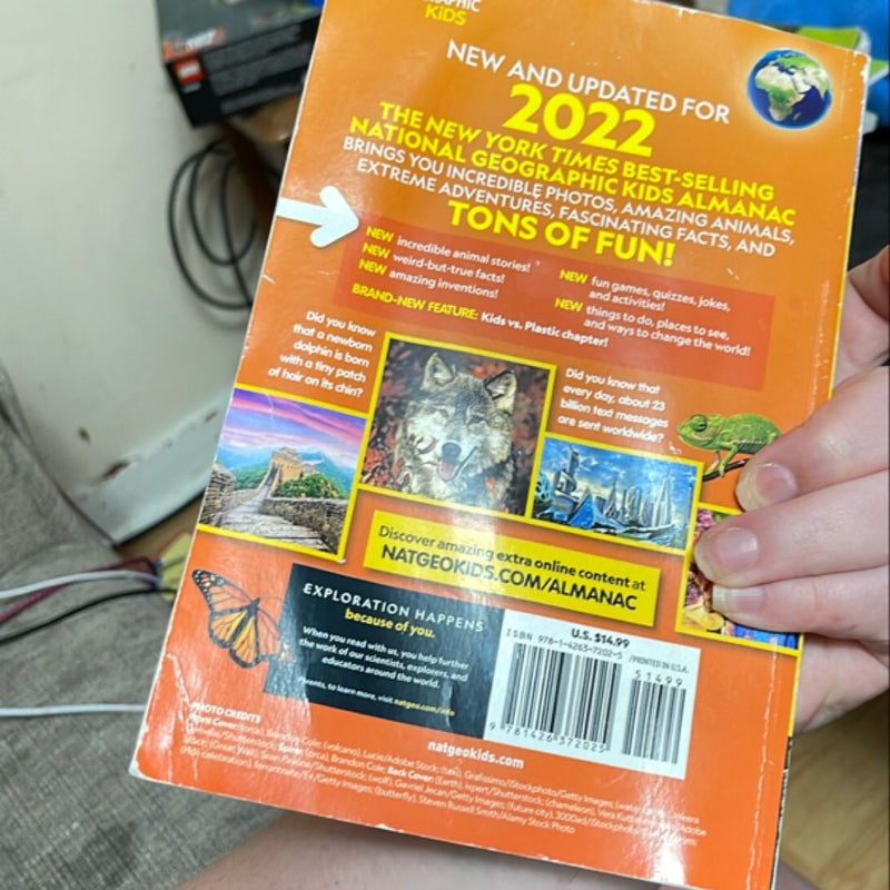 National Geographic Kids Almanac 2022, U. S. Edition