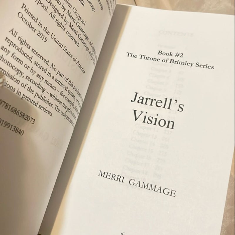 Jarrell’s Vision