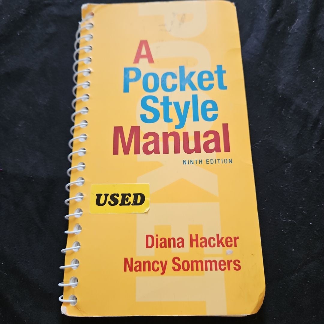 A Pocket Style Manual