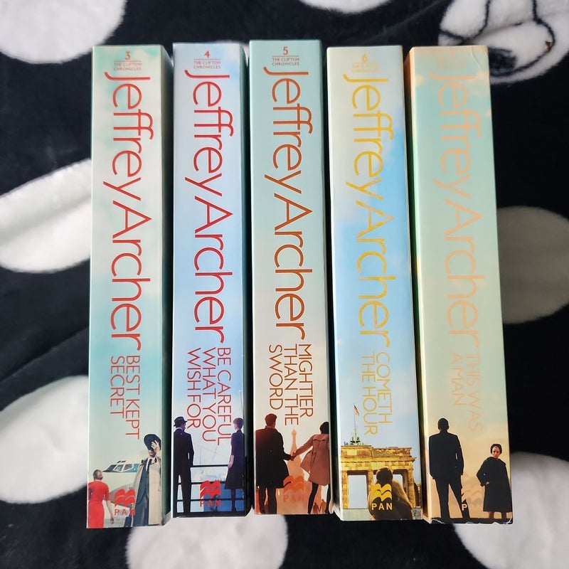 The Clifton Chronicles Series Books 3-7 Only