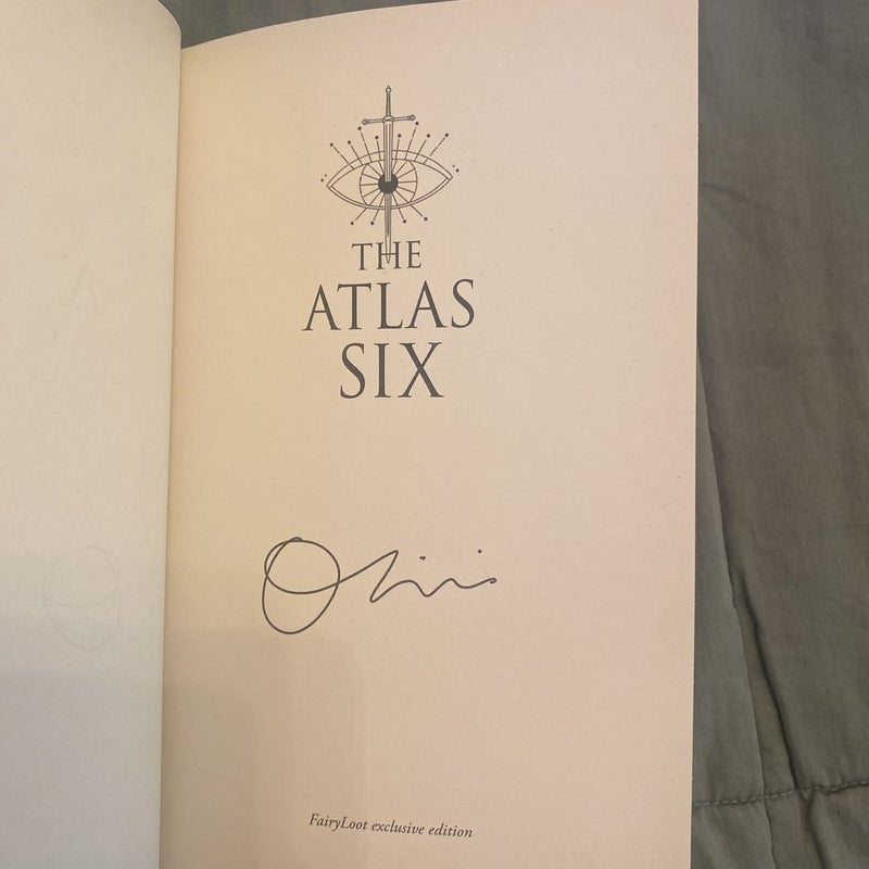 The Atlas Six (Fairyloot Edition) by Olivie Blake, Hardcover