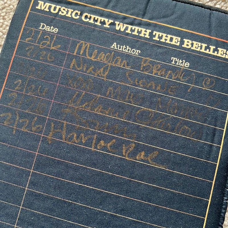 Music City Signed Book Beau