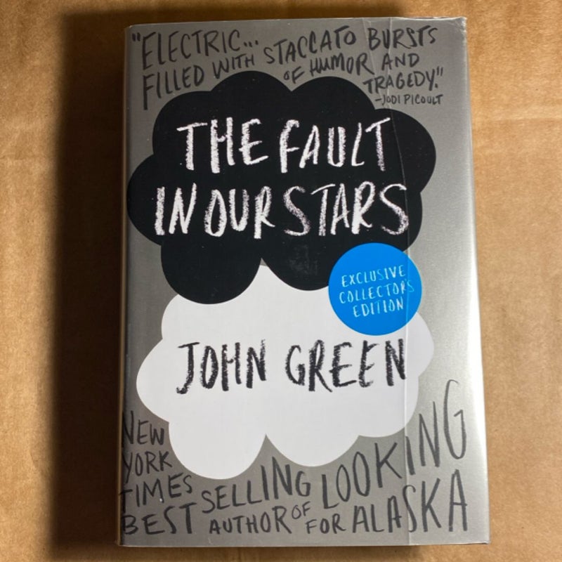 NEW Fault in Our Stars Collectors Edition First Edition 