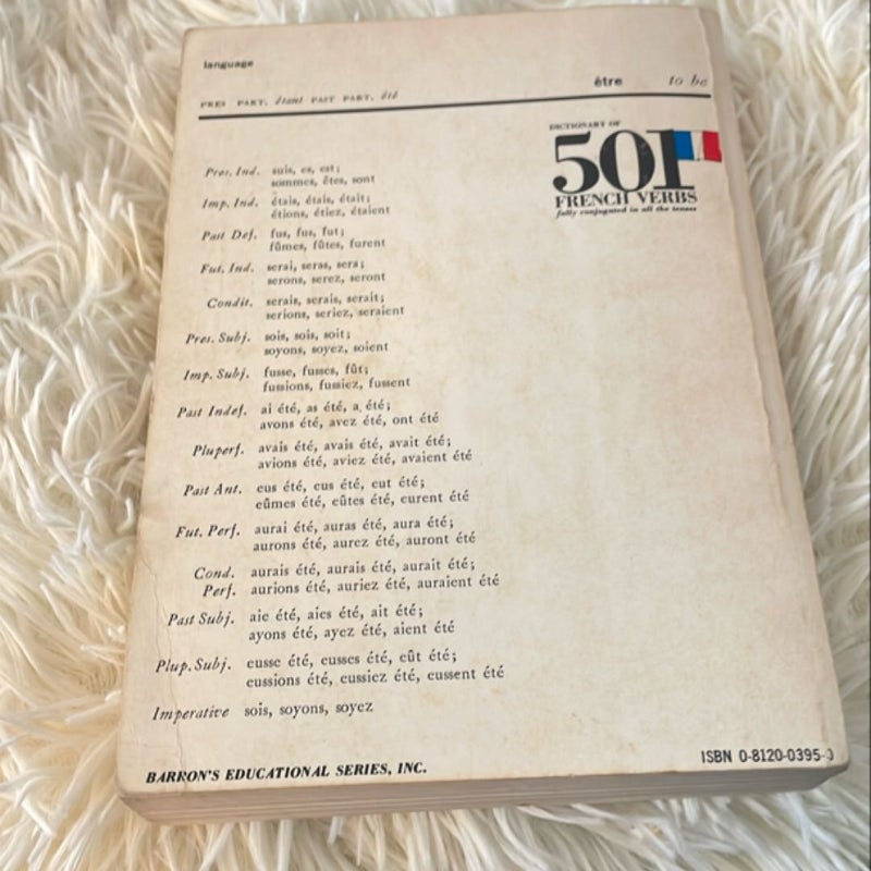 Dictionary of 501 French Verbs