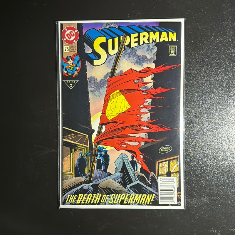 Superman # 75 Jan 1993 The Death of Superman DC Comics