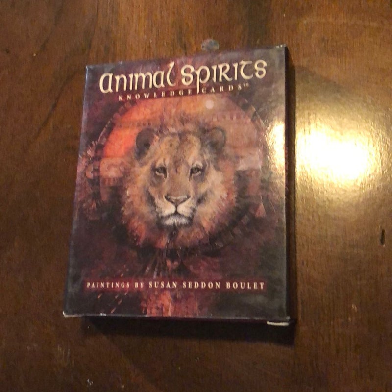 Animal, spirits, acknowledgment cards