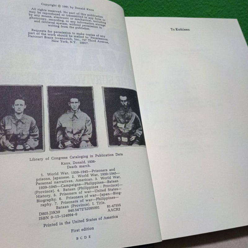 Death March - Vintage 1981 (First Edition)
